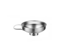 Embudo Embudo: Herramientas esenciales de cocina for transferir aceite, preparar kimchi, conservar frutas y manipular polvos(Small silver funnel)