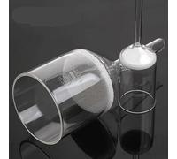 Embudo filtrante Buchner de vidrio de borosilicato con disco fritado, tamaño de poro G2 0,03-0,05 mm for filtración de laboratorio, 1 unidad(60ml)