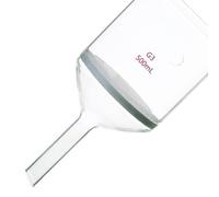 Embudo filtrante Buchner de vidrio de borosilicato con disco fritado - Tamaño de poro G3 0,016-0,03 mm for filtración de laboratorio(500ml)