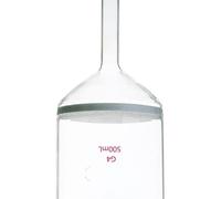 Embudo filtrante Buchner de vidrio de borosilicato con disco fritado - Tamaño de poro G4 0,004-0,007 mm(5000ml)