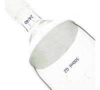 Embudo filtrante Buchner de vidrio de borosilicato con junta esmerilada 24/40 y disco fritado, tamaño de poro G2 0,03-0,05 mm(5000ml)