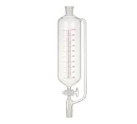 Embudo Graduado Igualación Presión Vidrio Borosilicato Llave Lab-1000mL 29/32#
