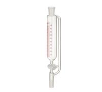 Embudo Graduado Igualación Presión Vidrio Borosilicato Llave Lab-100mL 24/29#