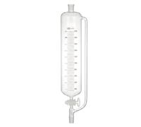 Embudo Graduado Igualación Presión Vidrio Borosilicato Llave Lab-2000mL 40/38#