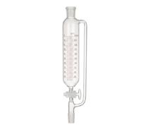 Embudo Graduado Igualación Presión Vidrio Borosilicato Llave Lab-250mL 24/29#