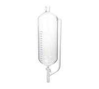 Embudo Graduado Igualación Presión Vidrio Borosilicato Llave Lab-3000mL 40/38#