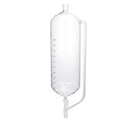 Embudo Graduado Igualación Presión Vidrio Borosilicato Llave Lab-5000mL 29/32#