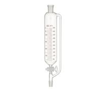 Embudo Graduado Igualación Presión Vidrio Borosilicato Llave Lab-500mL 24/29#