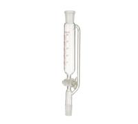 Embudo Graduado Igualación Presión Vidrio Borosilicato Llave Lab-50mL 19/26#