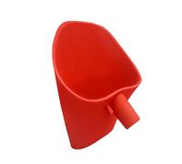 Embudo mezclador resistente hecho de silicona de grado alimenticio para distribución equilibrada de ingredientes para hornear sin obstruir embudo mezclador antigoteo