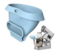 Embudo para Batidora de Pie - Accesorio Antisalpicaduras de Silicona,Embudo Versátil para Cocina,para Cocina Casera, Compatible con Batidoras de Pie de 4.3 y 4.7 Litros