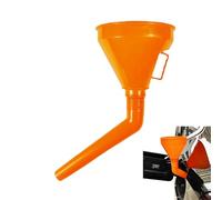 Embudo para coche - Embudo largo y flexible de vertido rápido | Prácticos embudos en ángulo de PP: duraderos fáciles de usar para cambios de sin derrames mantenimiento eficiente del motor