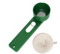 Embudo para Proteína en Polvo - Cuchara Dosificadora Multifunción,para Café Molido, Proteínas y Suplementos - para Viajar, Gimnasio, Hogar, Residencia Universitaria, Apartamento, Cocina, Suplementos A