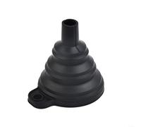 Embudo plegable de silicona para coche, fácil almacenamiento y limpieza, apto para varios fluidos