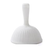Embudo Plegable Embudo de silicona for colar vino, cuchara for verter, boca ancha, con filtro plegable, for aceite, utensilios portátiles de cocina.(White)