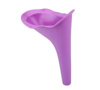 Embudo Urinario para Mujeres, Nuevo Dispositivo de Micción para Mujeres Orinal Femenino para Mujeres Embudo para Orinar Reutilizable Orinal Portátil para Mujeres Mujeres Viajes Inodoro(púrpura)