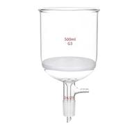 Embudo Vidrio Borosilicato Disco G3 Filtro Vacío Junta Adaptador Lab-3000ml/40