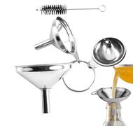 Embudos de metal para el uso de la cocina, embudos de acero inoxidable para el uso de la cocina - embudos de metal para llenar botellas | Herramienta de calidad