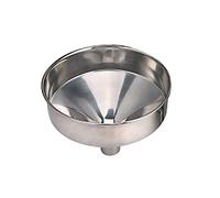 Embudos Grandes Embudos de Acero Inoxidable, Embudos de Cocina Dispensador Multifuncional, Gran diámetro Embudos para Aceite Embudos para Vino (Size : 25cm/4.2cm)