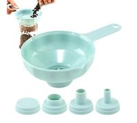 Embudos Para Llenar Botellas,Herramienta Grande Multifuncional De Ancha Con Colador - Embudo de Botellas de Agua | para Comida Cocina Tarro Grano Harina Leche Alimentación Vertido Vino Hogar