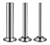 Embutidora de salchichas (3 piezas) - Kit para hacer salchichas, picadora de carne eléctrica | Tubo de llenado para embutido de carne, tubos de llenado de acero inoxidable, embudos, boquillas y repues