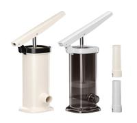 Embutidora de salchichas casera - Máquina llenadora dè carne manual, M̀áqùina para hacer sàlchichas d́e gran capacidad | Em̀butidora dë càrne ďe alta resistencia, emb̃utidora dė sałchichas accionada p