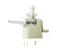 Embutidora de salchichas de manivela con boquillas de varios tamaños para fácil producción casera Característica de limpieza simple y diseño de base estable Llenadora manual Boquilla múltiple