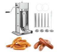 Embutidora, Embutidora Vertical, Fabricante comercial de acero inoxidable, adecuado for restaurantes, panaderías, hogares y otros lugares.(3L)