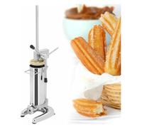 Embutidora, Embutidora Vertical, Máquina manual de acero inoxidable for hacer pan, ideal for restaurantes, panaderías y cafeterías.(3l)