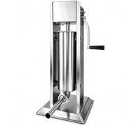 Embutidora Manual Vertical De Acero Inoxidable, 3l, 5l, 7l, 4 Tubos De Llenado, Embutidora Manual Con Cilindro De 140 Mm Y Tubos De 16, 22, 32, 38 Mm 7l