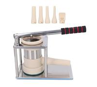 Embutidora Manual Vertical de Aleación de Aluminio, Máquina para Elaborar Salchichas Caseras con 4 Tubos de Relleno, Diseño Compacto y Fácil de Usar - Operación Manual Precisa,