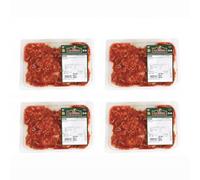 EMBUTIDOS LA PEPITA - Jijas de Cerdo Condimentadas |Formato 400 gr, Pack 4 Und | Receta Tradicional con Pimentón Dulce, Ajo y Aceite de Oliva | Producto Fresco Español