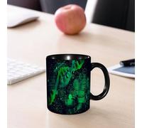 EMCLKS Ceramic Mug,tazas desayuno,taza te,tazas cafe,taza navidad,regalos originales mujer,regalos para parejas,Visualización de ADN, equipos de laboratorio y símbolos científicos en entornos d,330ml
