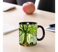 EMCLKS Ceramic Mug,tazas desayuno,taza te,tazas cafe,taza navidad,regalos originales mujer,regalos para parejas,Fotografías de naturaleza que te harán leer,330ml