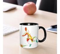 EMCLKS Ceramic Mug,tazas desayuno,taza te,tazas cafe,taza navidad,regalos originales mujer,regalos para parejas,Decoración adolescente, joven, deportista de fútbol americano.,330ml