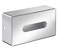 EMCO 055700100 Loft 55700100-Caja de pañuelos para baño, Longitud 251 mm, para Montaje en Pared, Cromo, Chrom, Normal