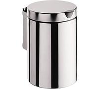 Papelera emco system2, con tapa, suspendida, 3 litros, acero inoxidable, 355300100