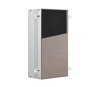 emco asis module plus: contenedor de basura, modelo empotrado, puerta apta para alicatar, 250 x 492 mm, 975611015