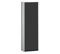 emco asis módulo 300 Módulo de armario modelo empotrado, 977027563, Color: aluminio/negro