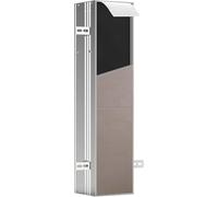 emco asis plus,Módulo de WC - empotrado, H:658mm,para papel higiénico, juego de escobillas integrado, tope de puerta a la izquierda, extracción de papel en el centro, 975611012