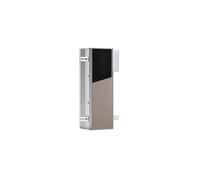 Emco asis Plus, módulo WC - Modelo Empotrado, 3 Compartimentos para Papel higiénico, Rollo de Recambio o Caja de Papel húmedo, bisagra de Puerta a la Izquierda, 975611004
