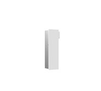 Módulo WC emco asis module pure, frontal de madera de una sola pieza, empotrado, tope izquierdo, 600x170mm, 975551308, Color: Blanco alpino mate