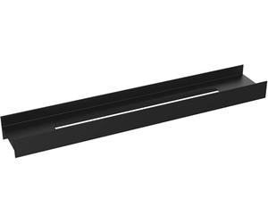 EMCO Aura - Toallero de Pared de Aluminio con Forma distintiva para Toallas o Ropa, Color Negro Mate