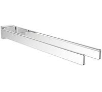 Toallero emco cue cromado, 2 brazos, rígido, 431 mm, 325000143