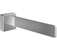 Emco Cue - Portarrollos de Papel higiénico para Papel higiénico, práctico Soporte para Papel higiénico para Pegar horizontalmente o atornillar, Accesorio de baño de Metal Cromado