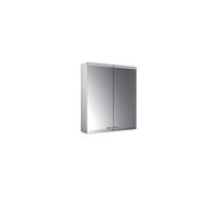 emco evo armario con espejo, modelo de montaje en superficie, 2 puertas, 600 mm, 939708103, Versión: sin sistema de iluminación, sin calefacción de espejos