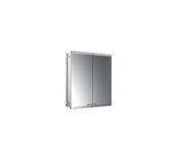 emco evo armario con espejo, modelo empotrado, 2 puertas, 600 mm, 939708113, Versión: sin sistema de iluminación, sin calefacción de espejos