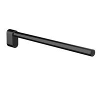 Toallero emco flow, monobrazo, rígido, 320 mm, 275013332, Color: Negro