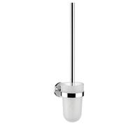 Emco Juego de cepillos Polo de Vidrio Satinado, Parte cromada