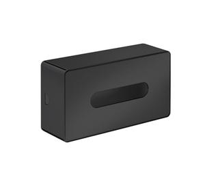 Emco Loft 0557 - Caja para pañuelos de baño, color negro